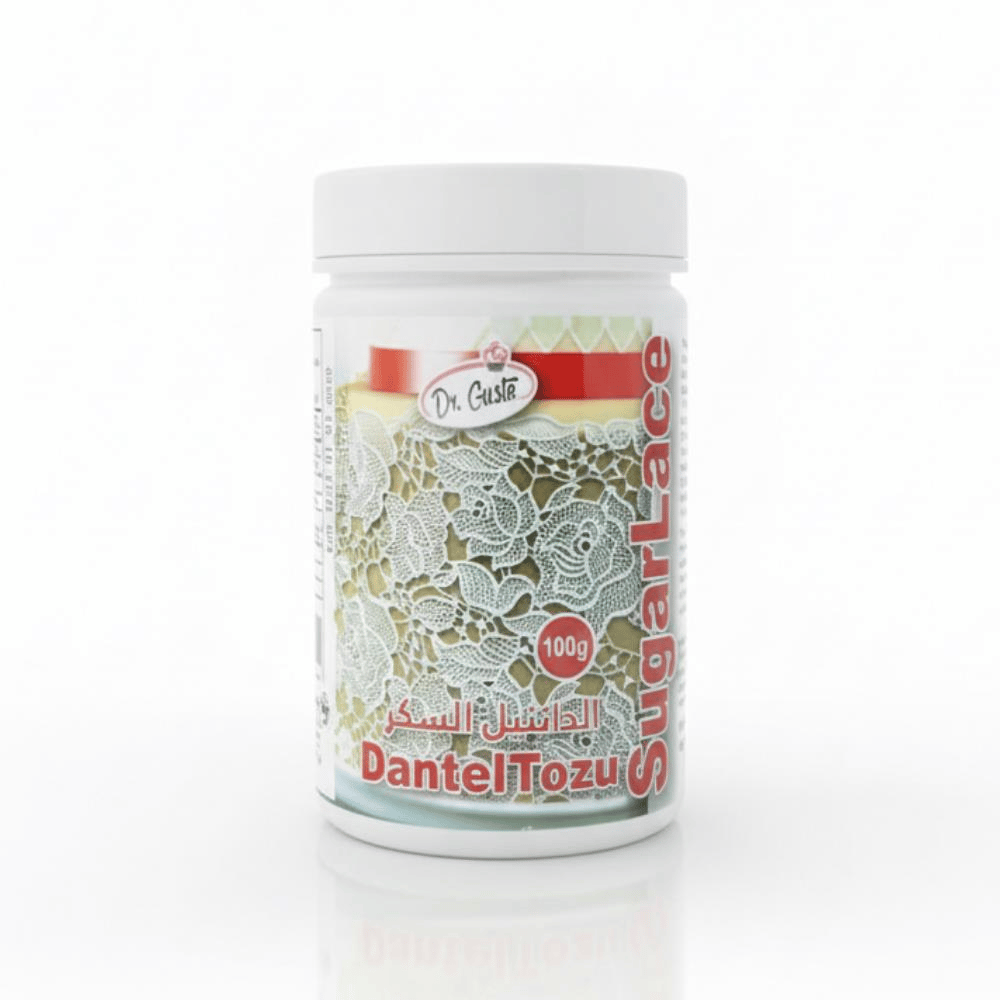 Dantel Tozu 100 g – Pasta ve Tatlılarda Şık Süslemeler İçin Kullanıma Hazır Karışım