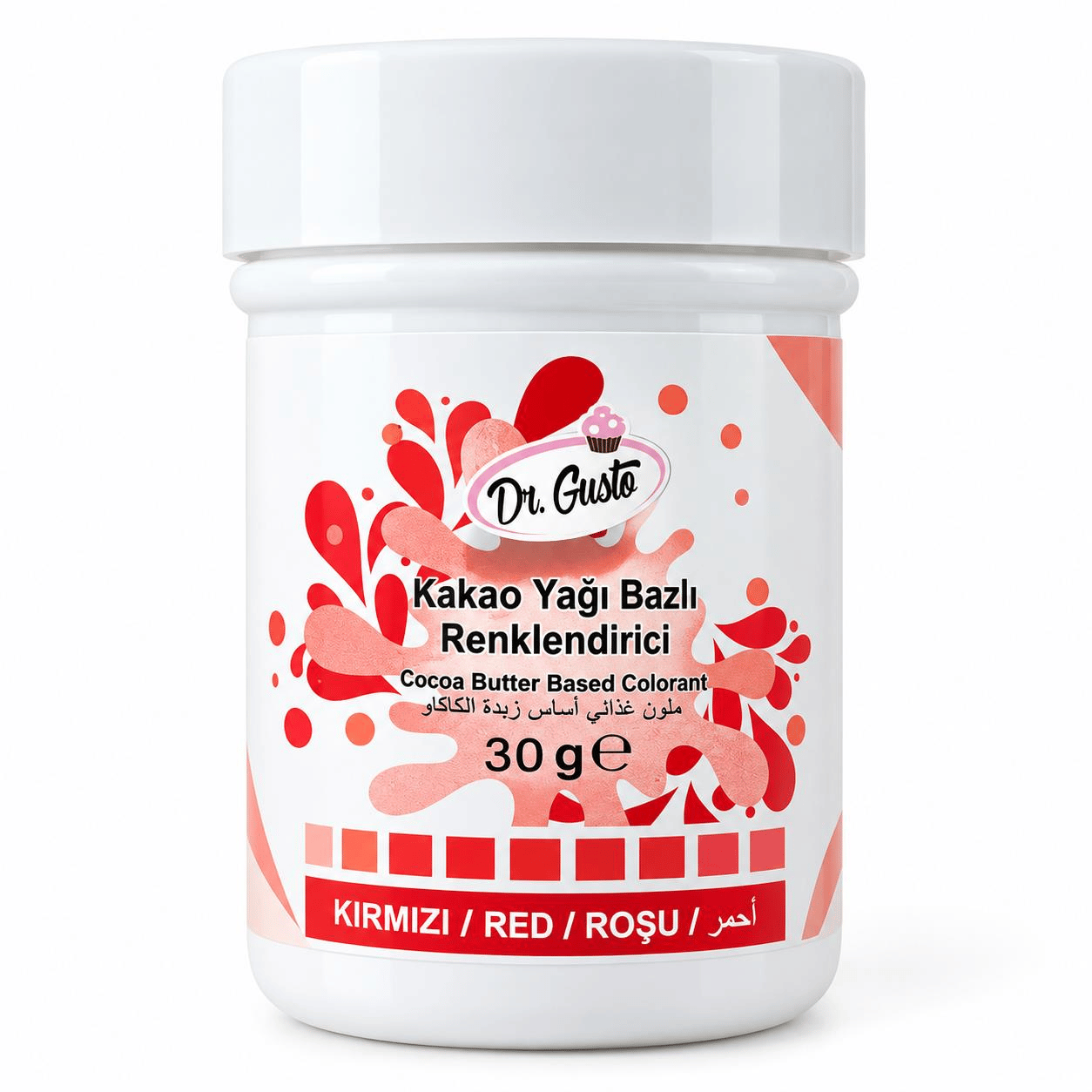 Dr. GustoDr. Gusto Kırmızı Çikolata Boyası 30 Gr