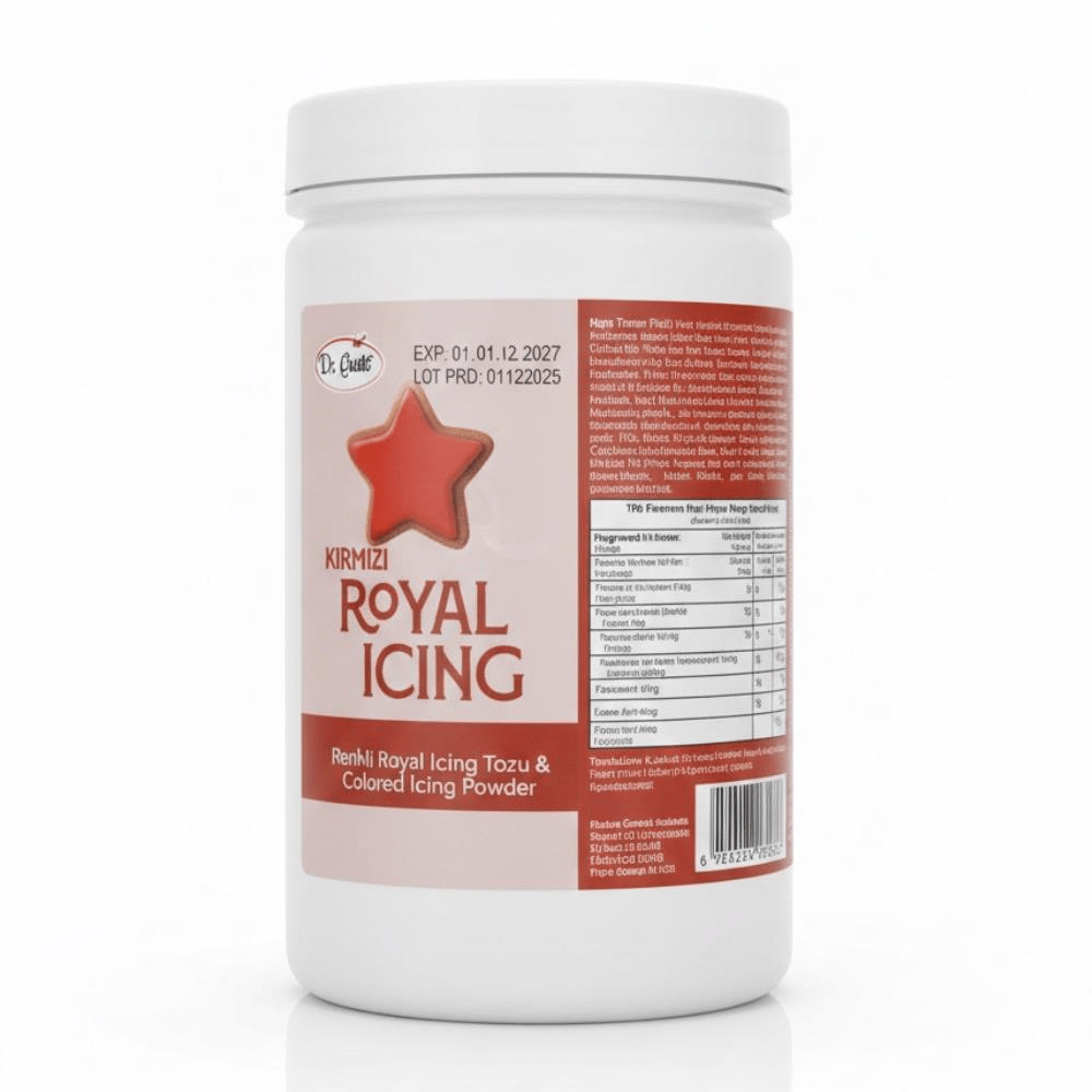 Royal Icing 200 Gr Kırmızı – Kurabiye, Pasta ve Şeker Hamuru Dekoru