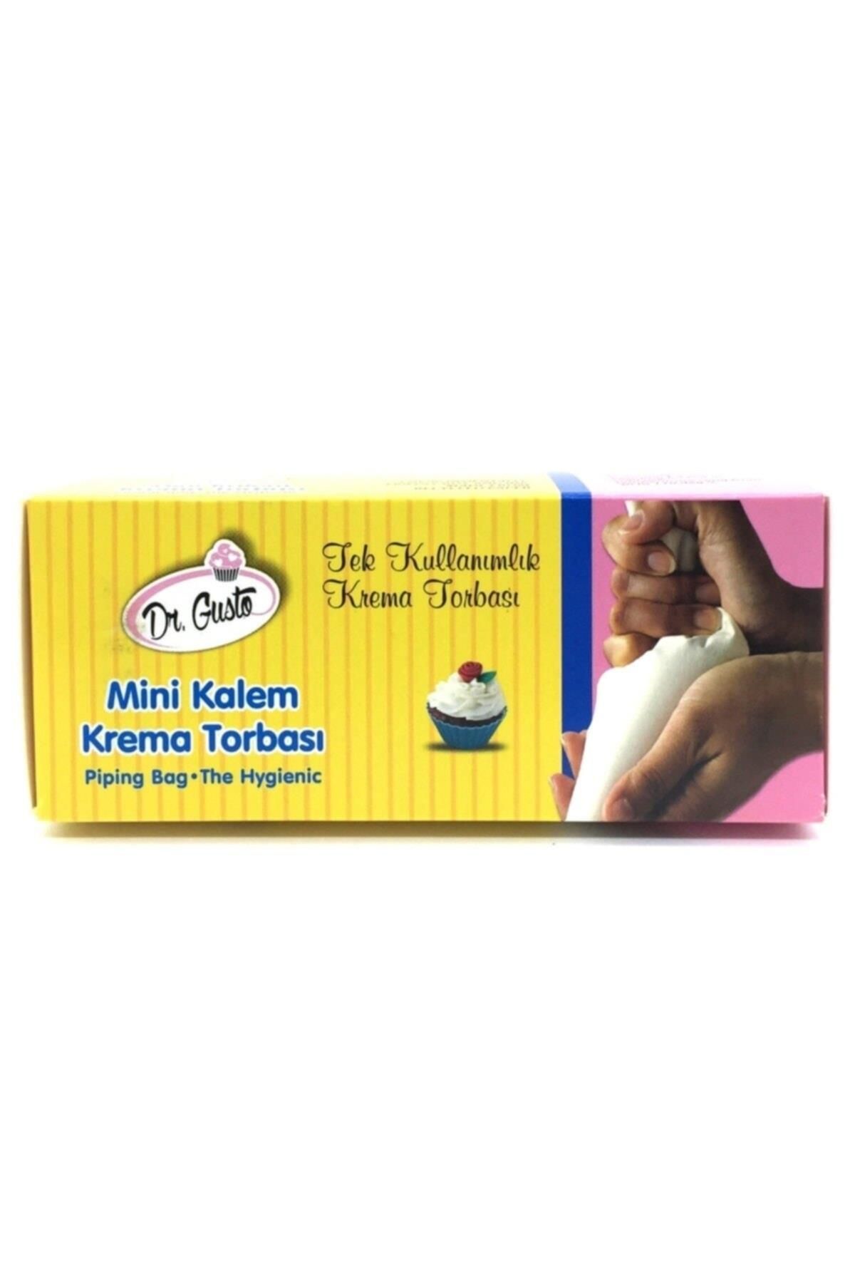 Tek Kullanımlık Mini Kalem Krema Torbası 72 Adet Plastik TR