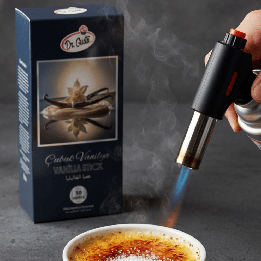 10’lu Çubuk Vanilya Vakumlu Paket – Doğal Aromalı Vanilya Çubuğu