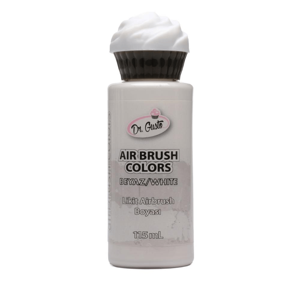 Airbrush Boyası 120 ml Beyaz