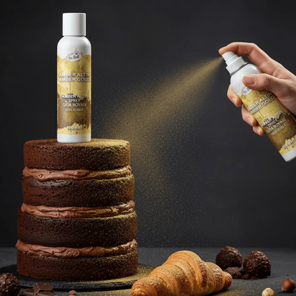 Altın Renkli Metalik Sprey Boya 150 ml