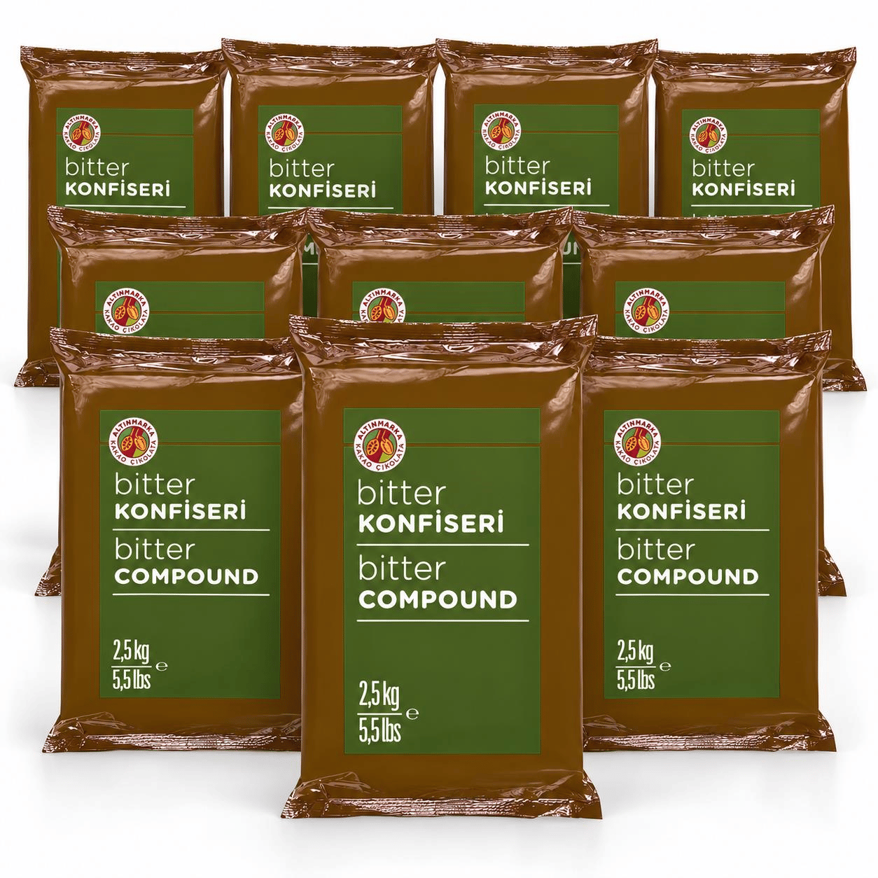 ALTINMARKAAltınmarka Bitter Konfiseri 2,5 Kg x 10 Adet