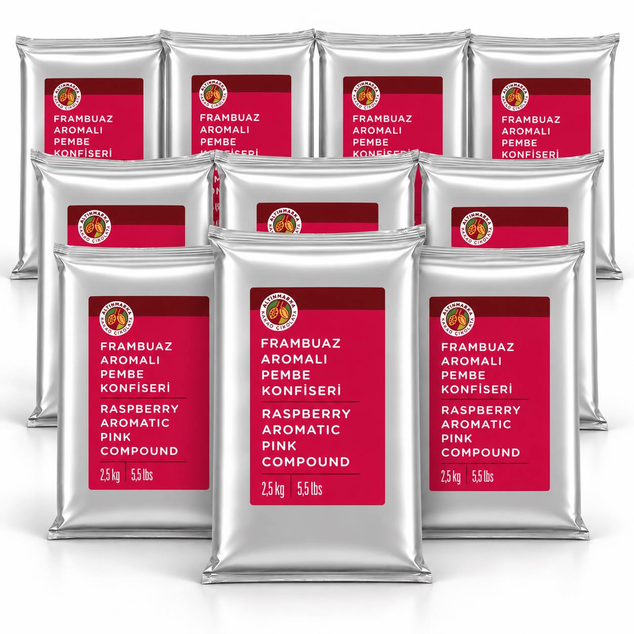 ALTINMARKAAltınmarka Frambuaz Aromalı Konfiseri 2,5 Kg x 10 Adet