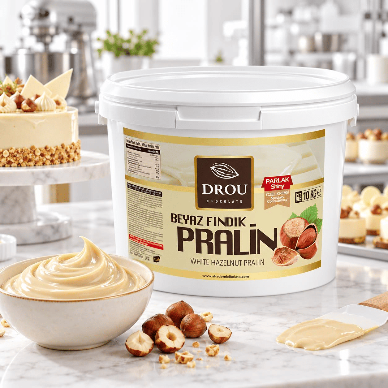 CalleiCallei Beyaz Pralin 10 Kg