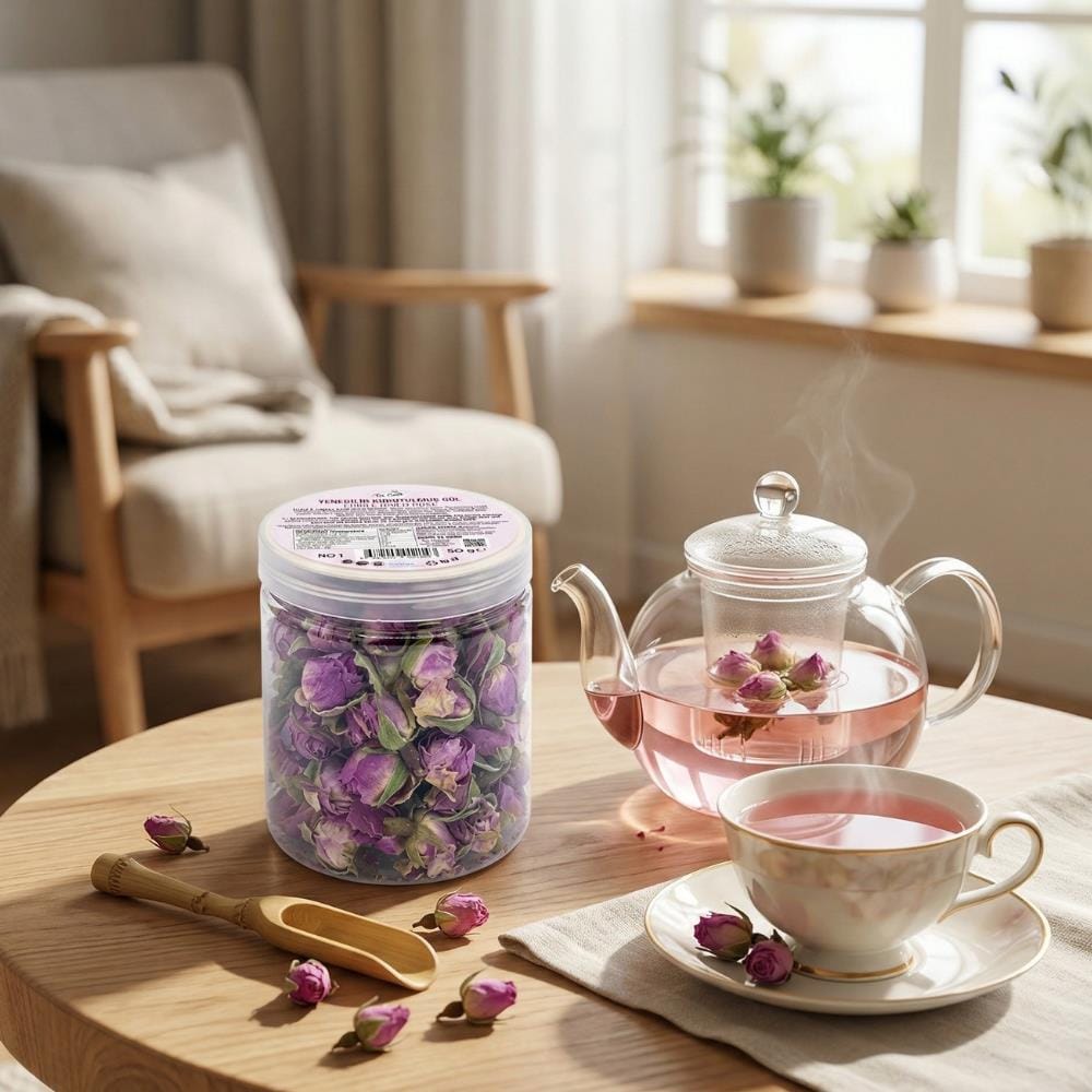 Gerçek Yenilebilir Kurutulmuş Gül Pembe 30 GR – Pasta, Tatlı ve İçecek Süsleme