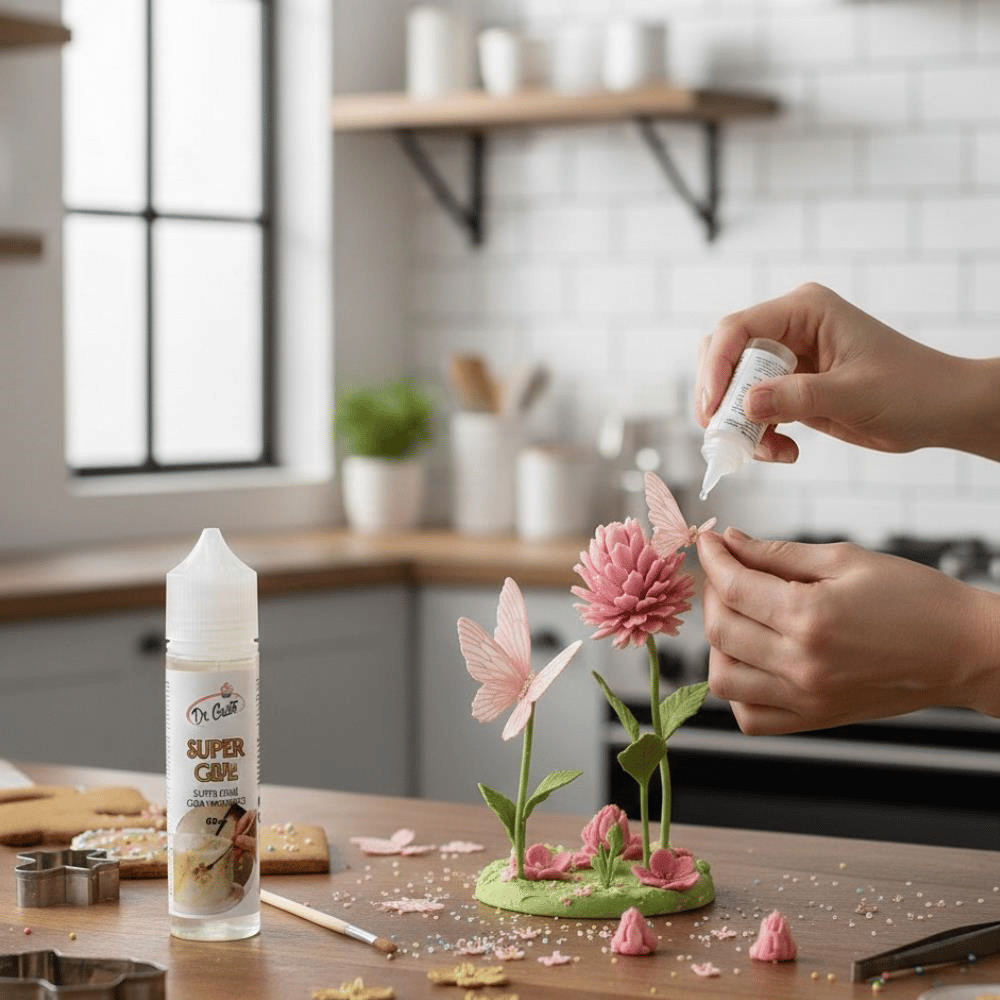 Gıda Yapıştırıcı 60 GR – Yenilebilir Pasta ve Şeker Hamuru Yapıştırıcısı