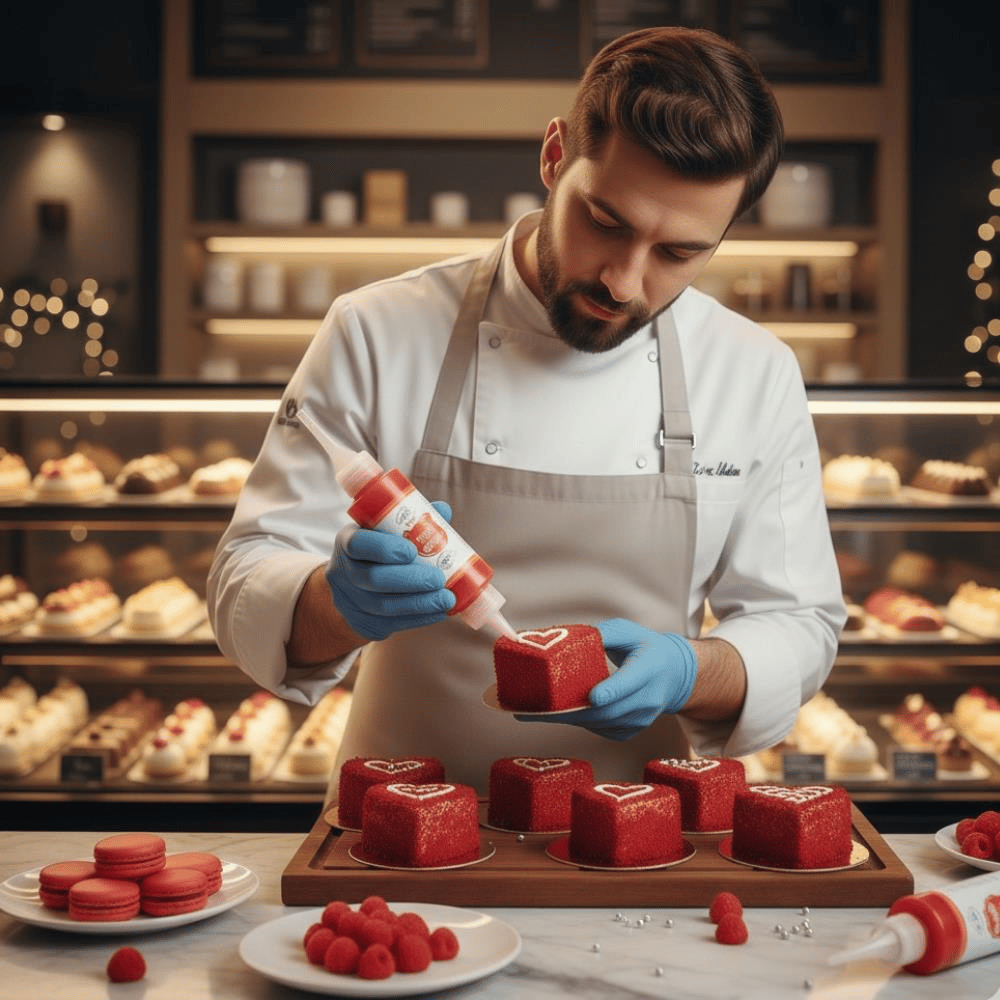 Glazür Cookie Icing Kırmızı 150 GR – Kurabiye, Cupcake ve Pasta İçin Kullanıma Hazır Şeker Glazürü