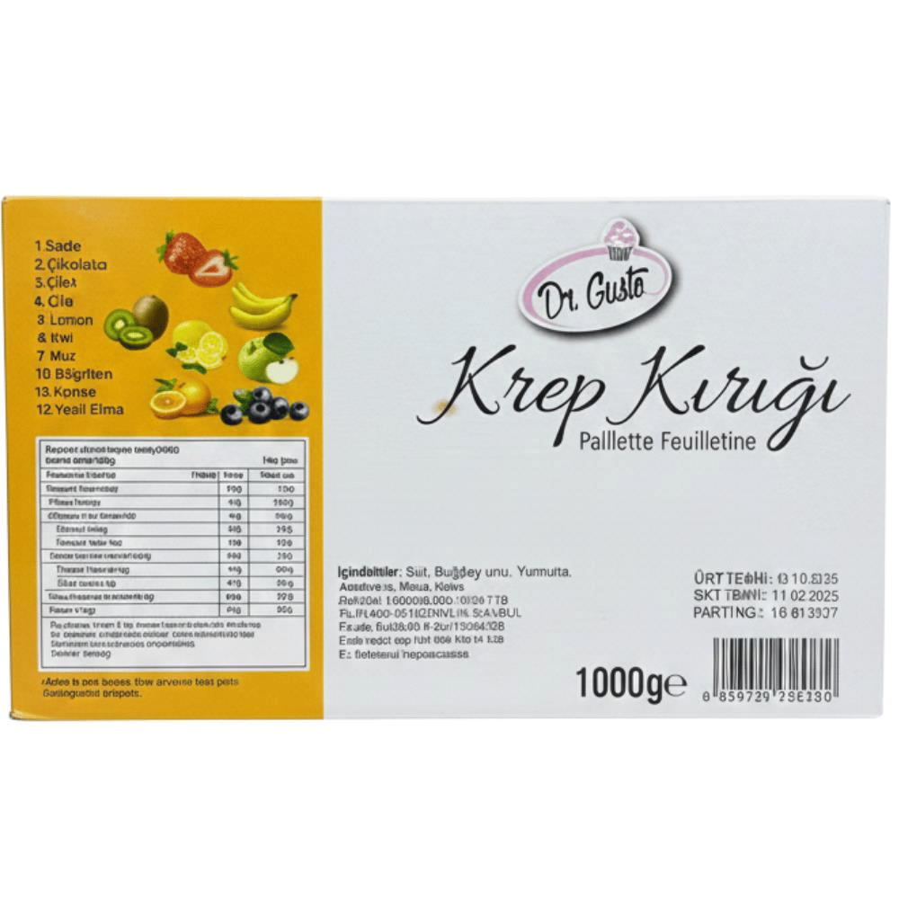 GUSTO KREP KIRIĞI 1 KG SADE