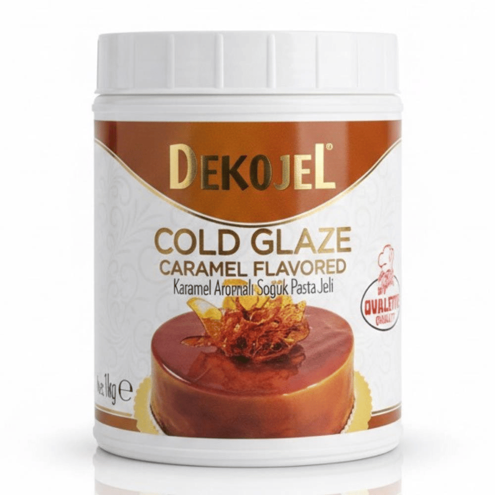 Ovalette Jöle Karamel 1 Kg – Pasta, Triliçe ve Tatlı Kaplama Jölesi