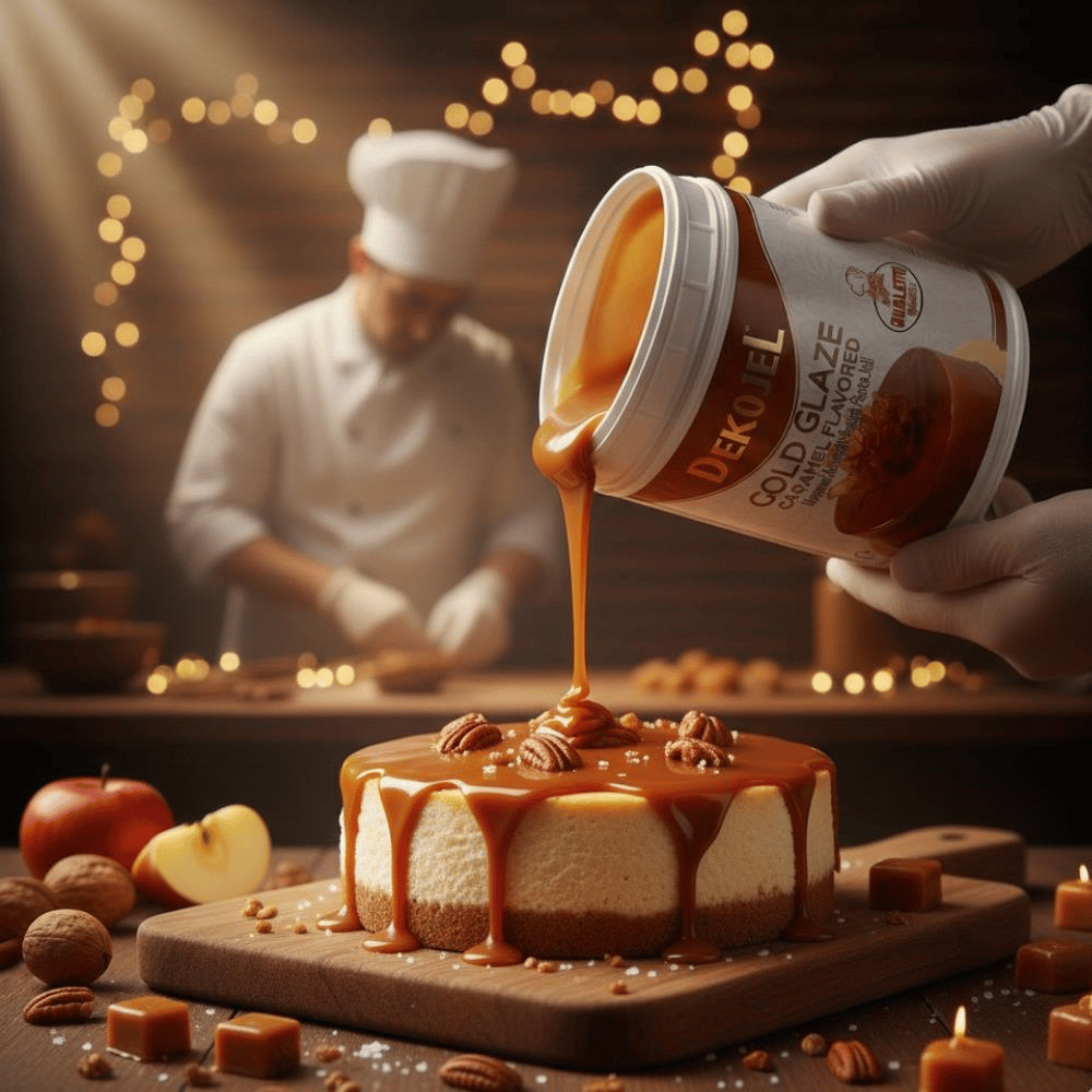 Ovalette Jöle Karamel 1 Kg – Pasta, Triliçe ve Tatlı Kaplama Jölesi