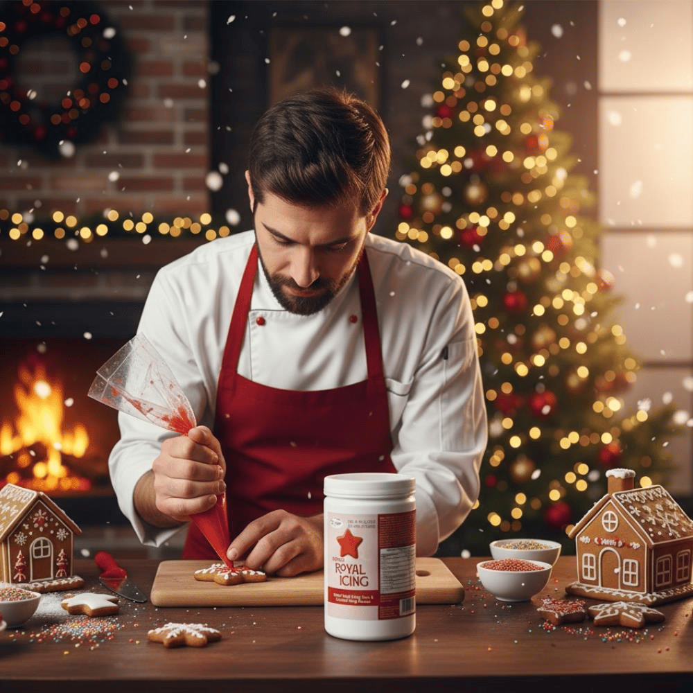 Royal Icing 200 Gr Kırmızı – Kurabiye, Pasta ve Şeker Hamuru Dekoru