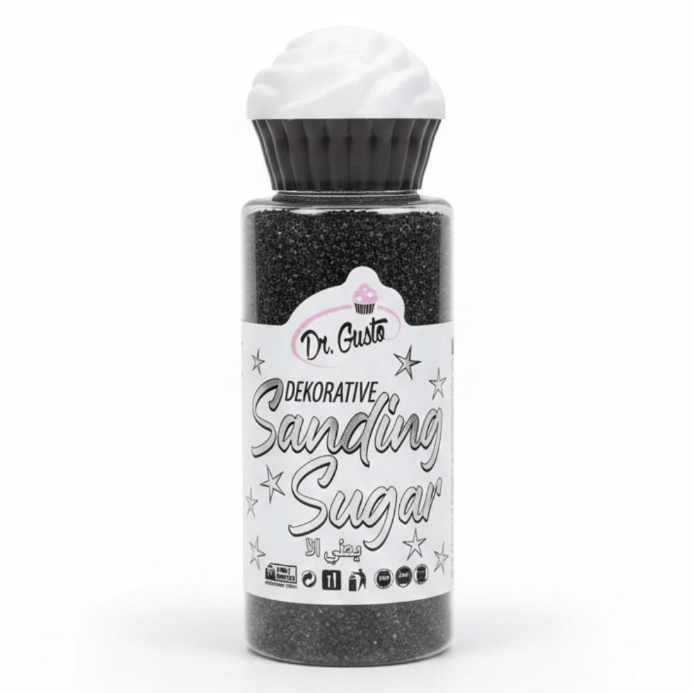 Sanding Şeker 3’lü Set 100 Gr – Altın, Gümüş ve Siyah Pasta & Tatlı Süsleme Şekeri