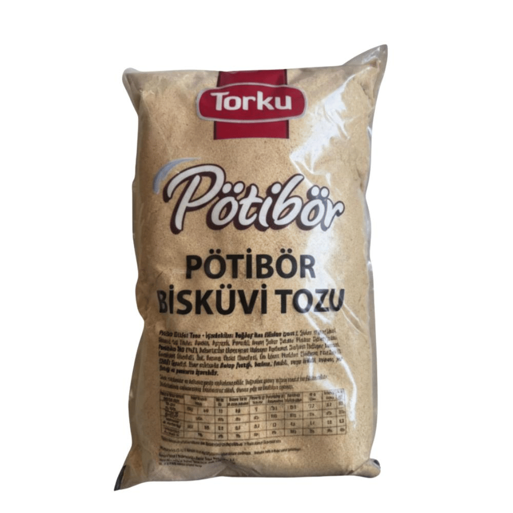 Torku Petibör Bisküvi Tozu 1 kg – Pasta, Tatlı ve Cheesecake Tabanı İçin Hazır Kırıntı Bisküvi