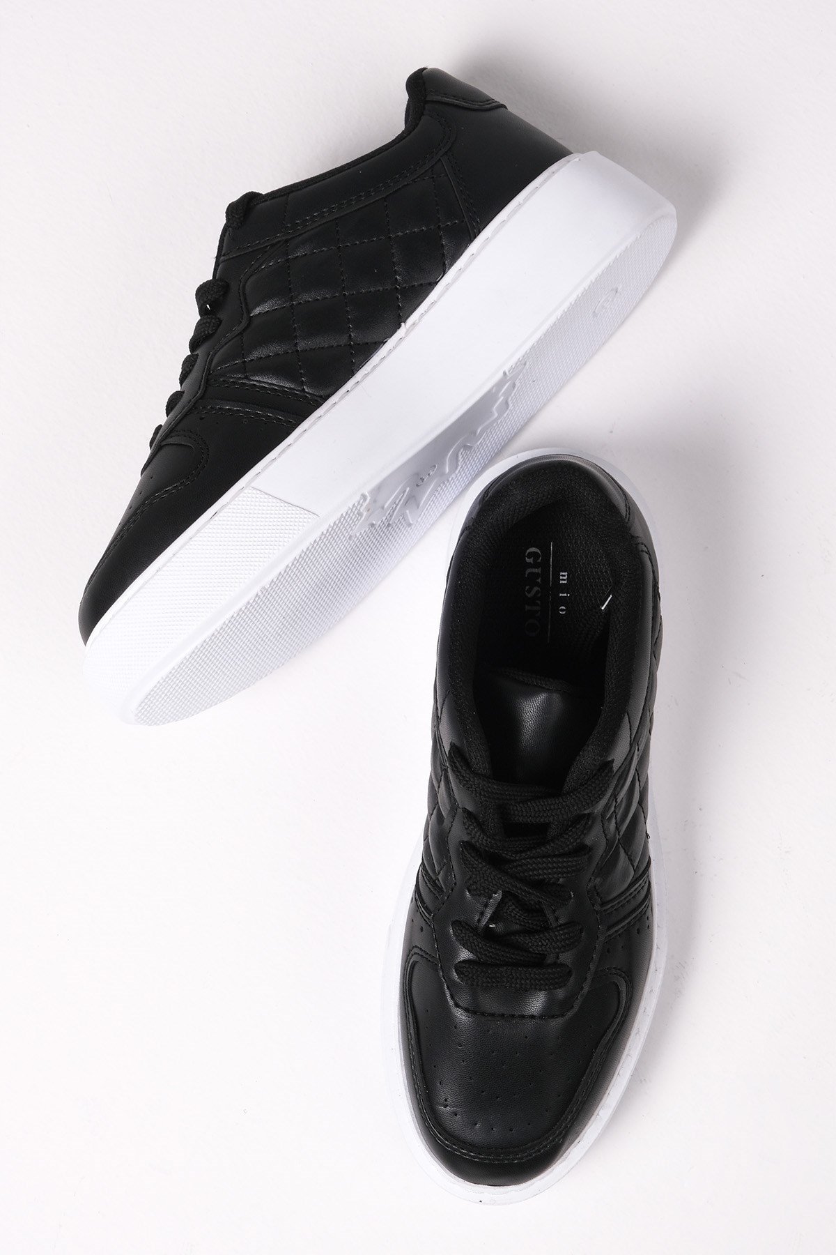 Teresa Siyah Renk Kadın Sneaker-SPOR-Mio Gusto-05402BLC