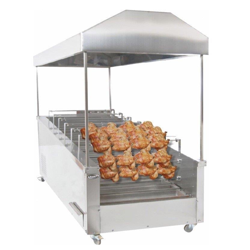KM012-6 KÖMÜRLÜ YATAY TİP PİLİÇ MAKİNESİ 60'LI