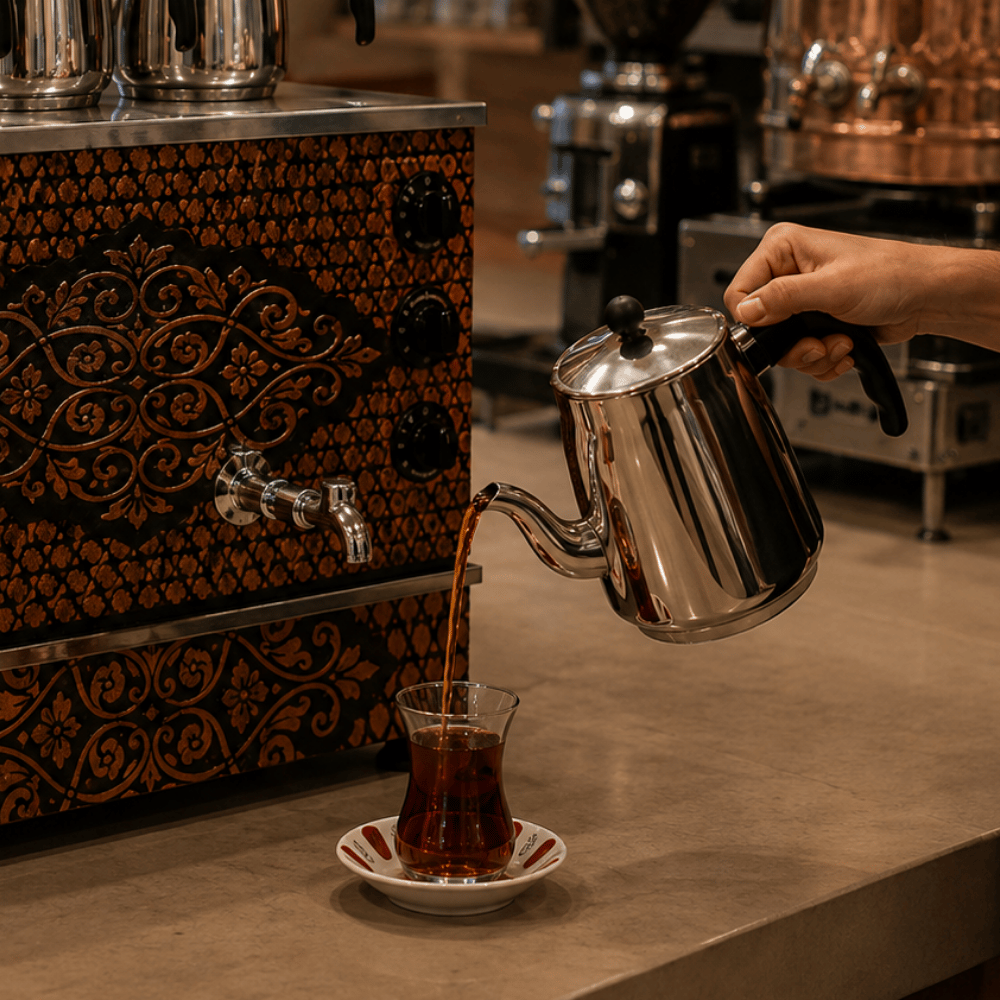 Anka Çelik Demlik 2 Litre NO 3