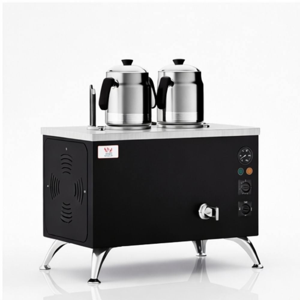 Anka Elektrikli Black Pro Compact Smart 2 Demlikli 20 Litre Çay Makinesi 220V