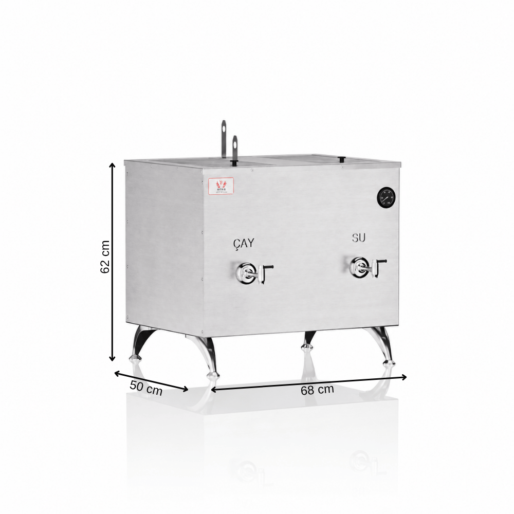 Anka Elektrikli Dem Hazneli 40 Litre Mega Çay Makinesi 220V