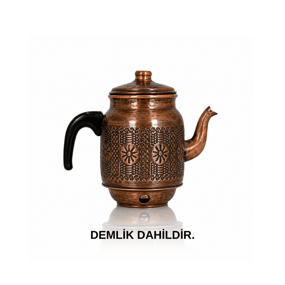 Anka Masaüstü Jelli Çay Sunum Bakır 1.5 + 5 Lt