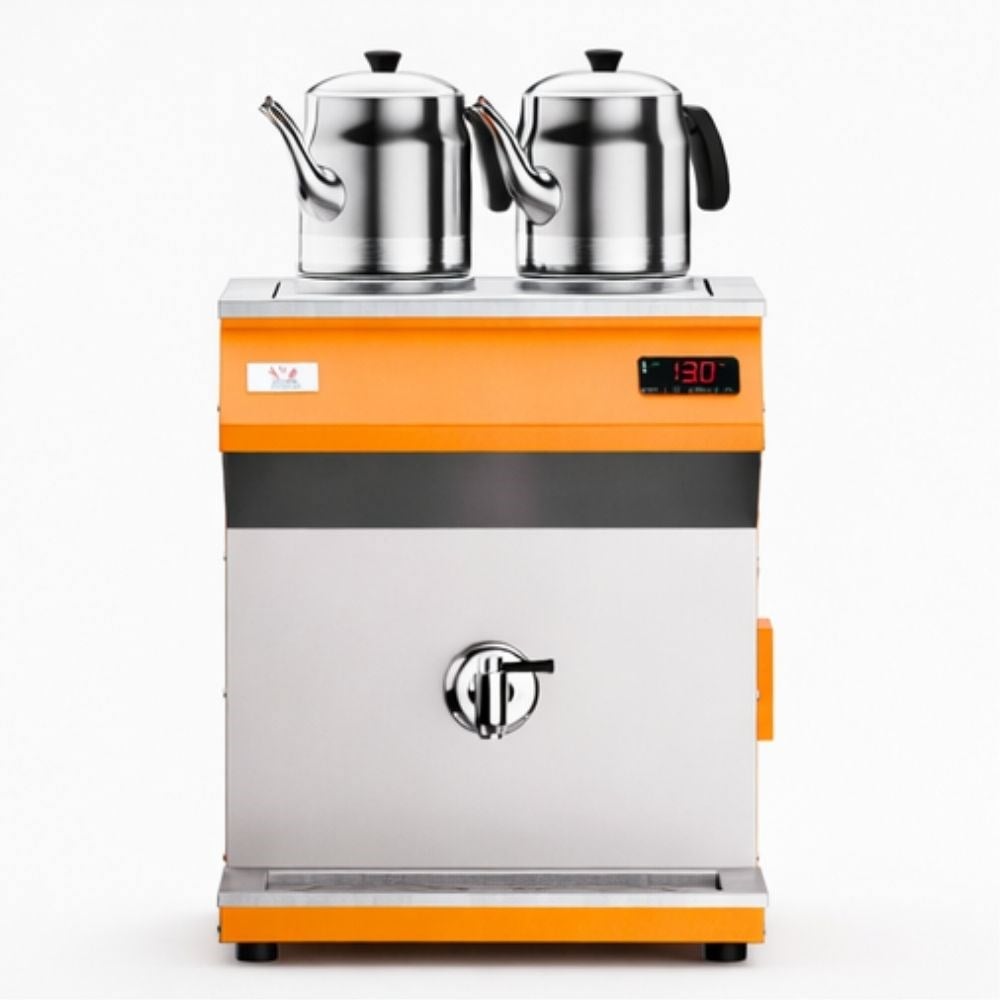 Anka Elektrikli Pro Chef Dijital 16 Litre Çay Makinesi Turuncu
