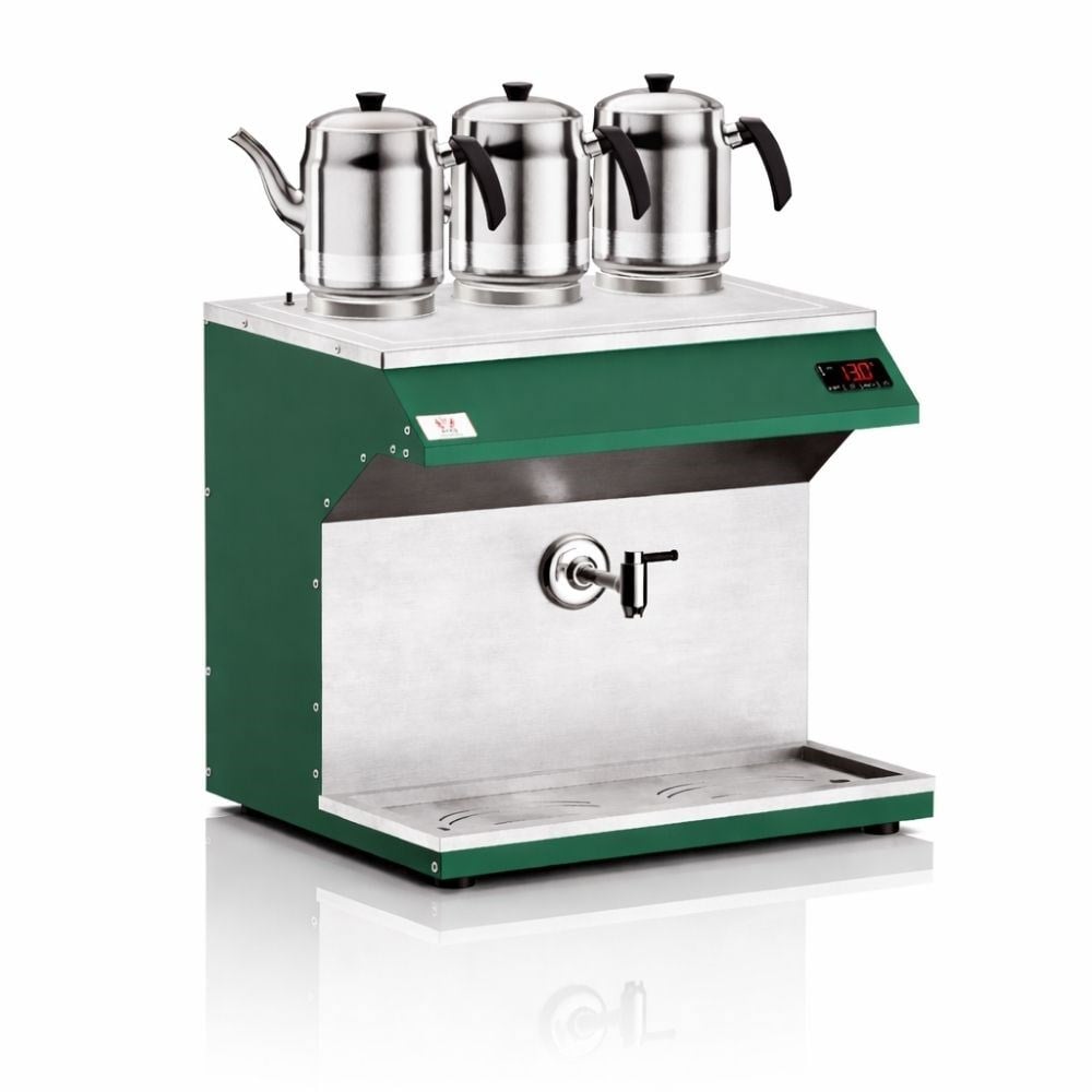 Anka Elektrikli Pro Chef Dijital 25 Litre Çay Makinesi Yeşil
