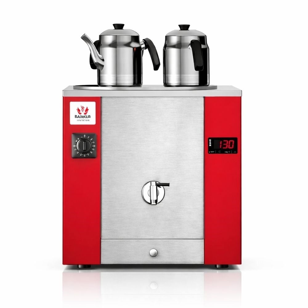 Anka Elektrikli Pro Exper Dijital 25 Litre Çay Makinesi Kırmızı 