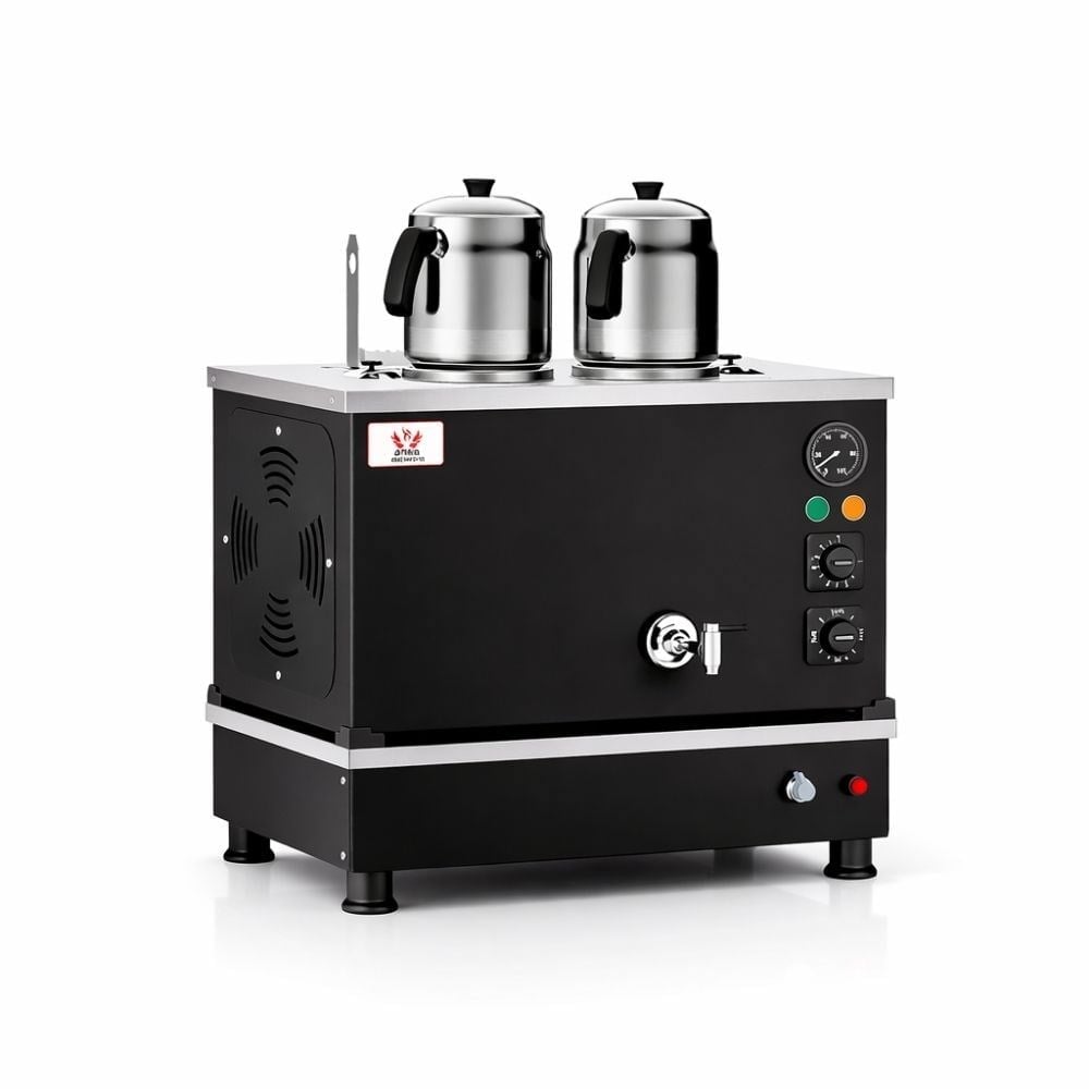 Anka Tüplü Pro Compact Hibrit Smart 2 Demlikli 20 Litre Çay Makinesi