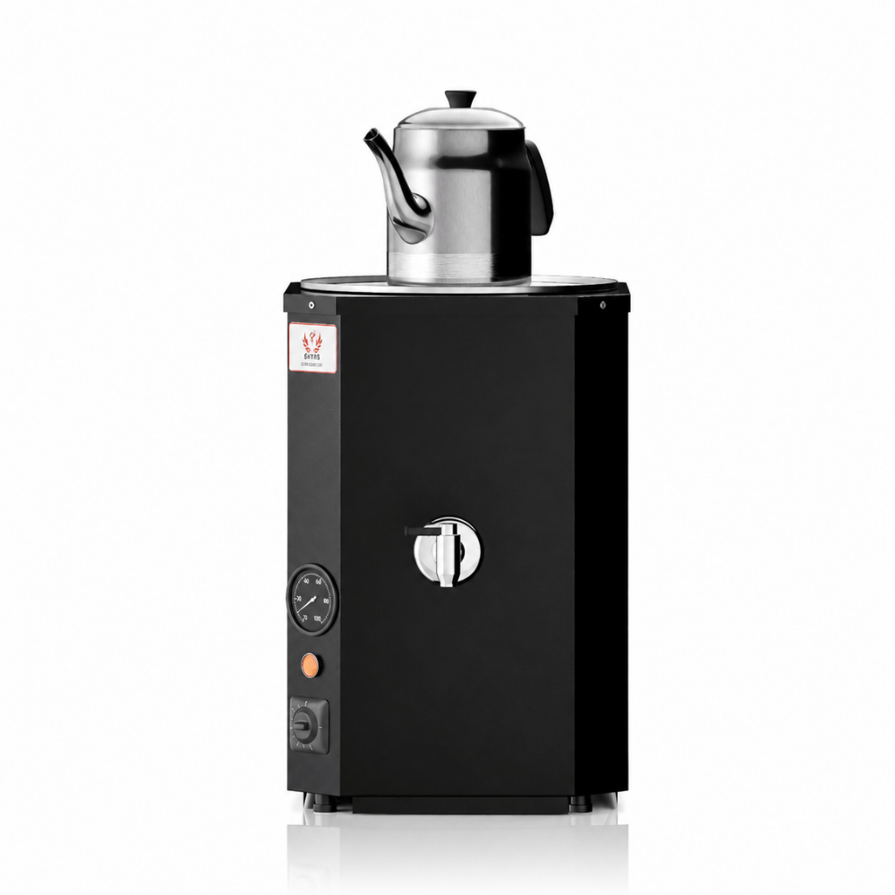 Anka Yeni Nesil Çay Makinası 1 Demlikli 10 Litre Siyah