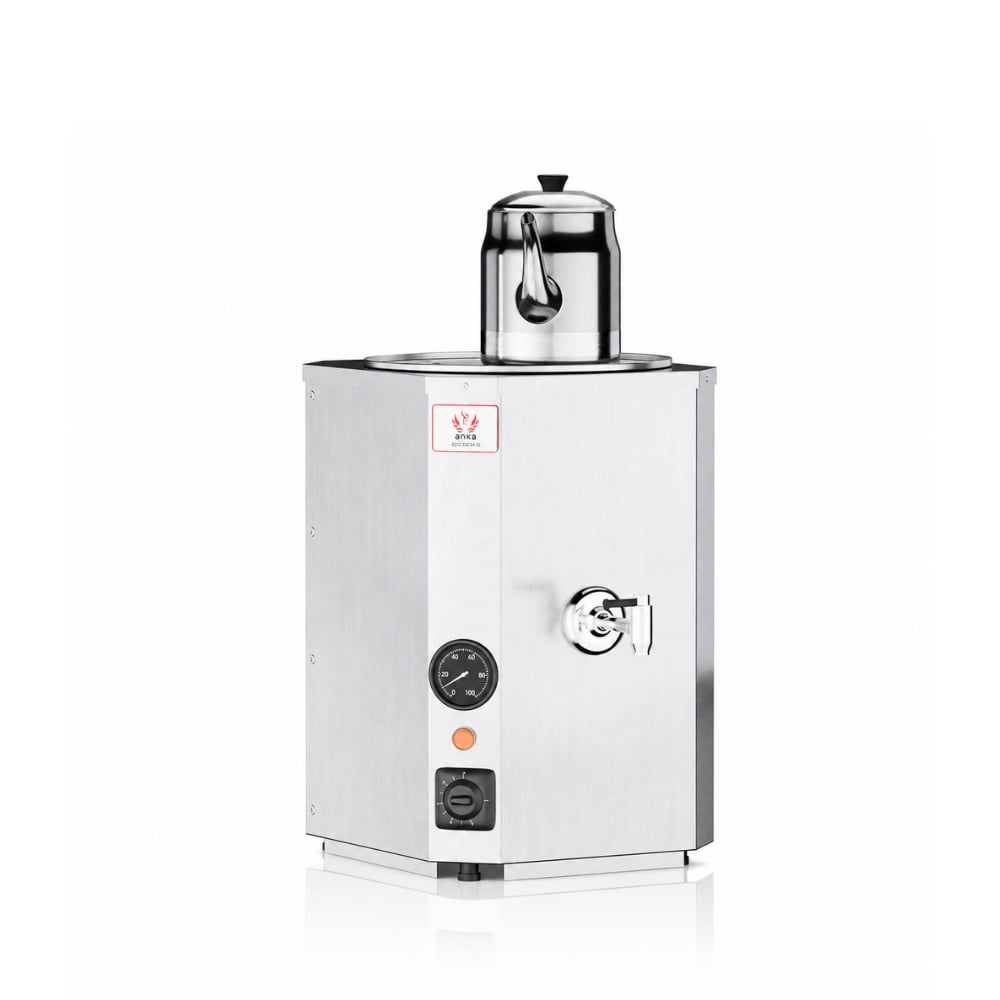 Anka Yeni Nesil Çay Makinesi 1 Demlikli 10 Litre Inox