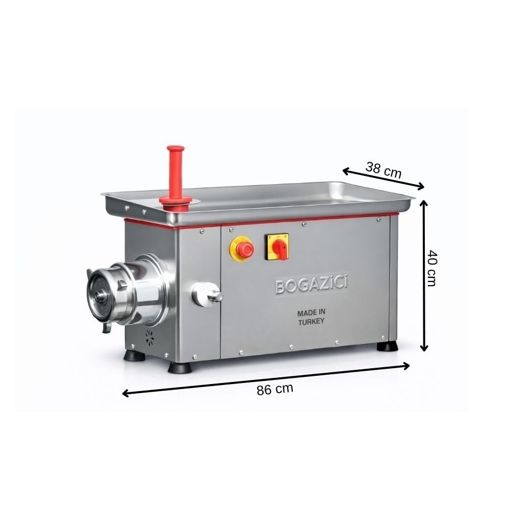 Boğaziçi No 32 Çıkma Kafa Paslanmaz Kıyma Makinesi 380V