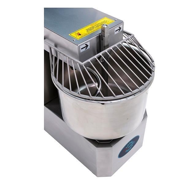 Bosfor 15 kg Komple Paslanmaz Gövde Spiral Hamur Yoğurma Makinesi 380V