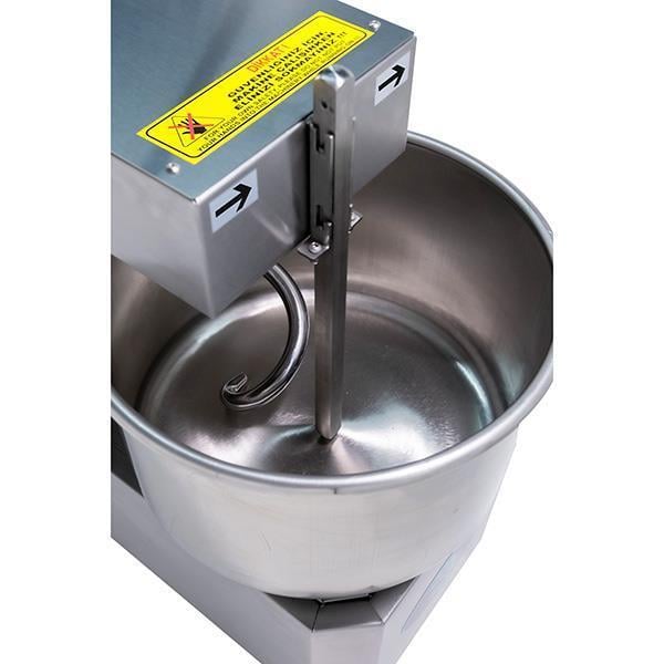 Bosfor 25 kg Komple Paslanmaz Gövde Spiral Hamur Yoğurma Makinesi 220V
