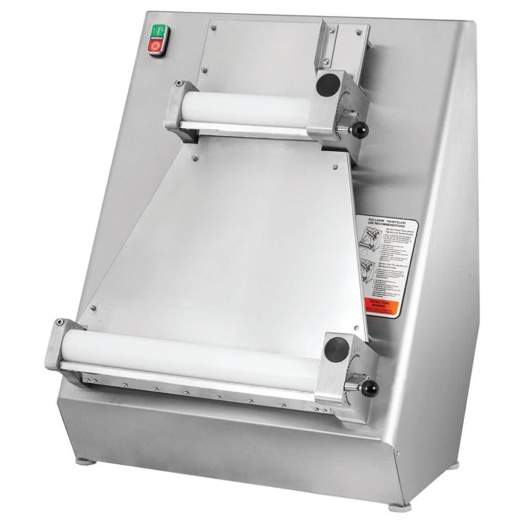 Bosfor 40 Cm Hamur Açma Makinesi Pide Lavaş Lahmacun Açma 50x51x61 Cm Düz