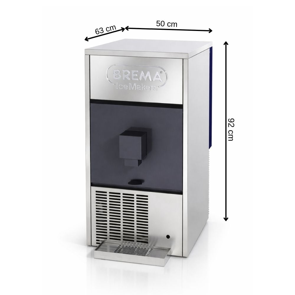 Brema 48 kg/gün Küp Buz Makinesi Dispenseri – DSS 42 A