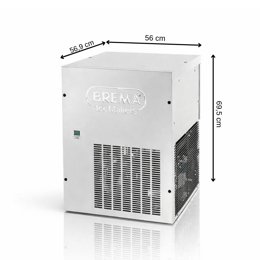 Brema 260 kg/gün Haznesiz Granül Buz Makinesi – TM 250 A HC