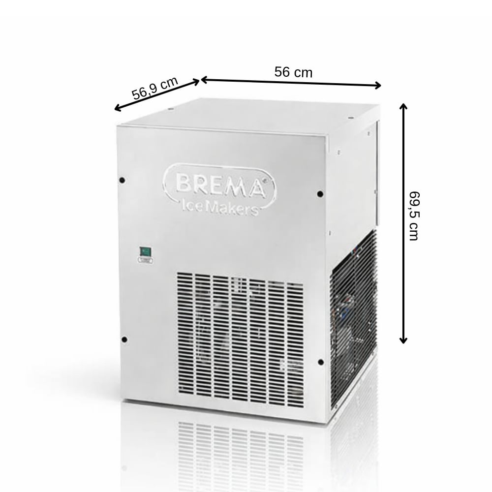 Brema 420 kg/gün Haznesiz Granül Buz Makinesi – TM 450 A HC