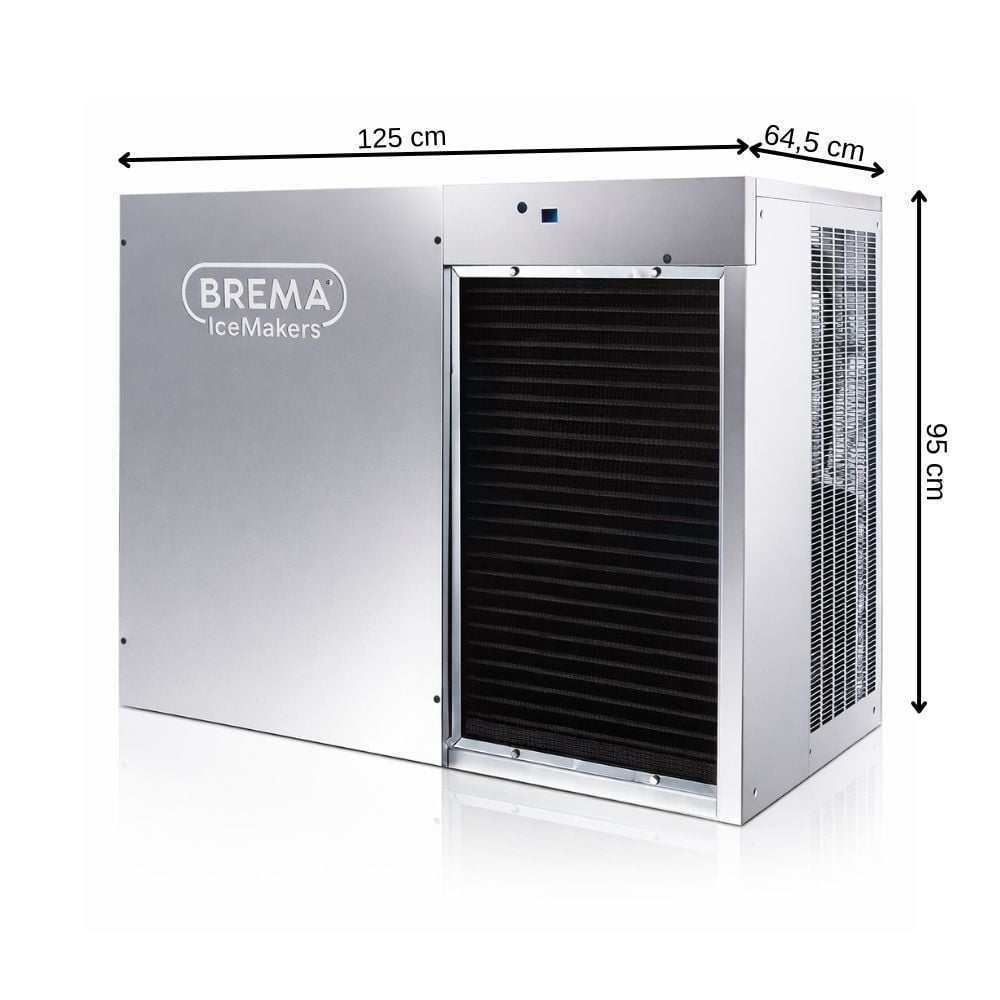 Brema 770 kg/gün Haznesiz Hızlı Küp Buz Makinesi – VM 1700 A