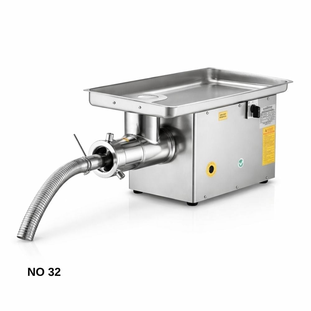 Çağdaş No 32 Sinir Ayıklamalı Paslanmaz Kıyma Makinesi 380V