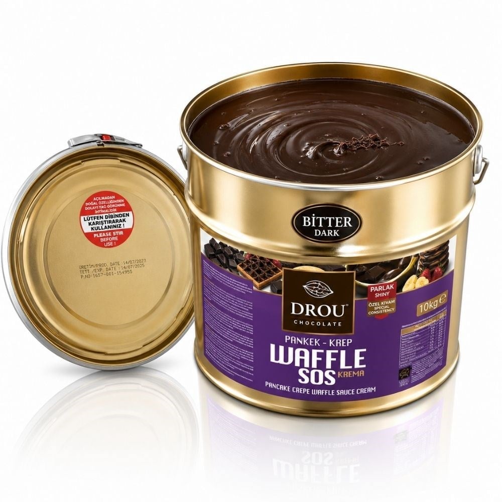 Callei Drou Eko Bitter Waffle Krep Pankek Sos 10 Kg