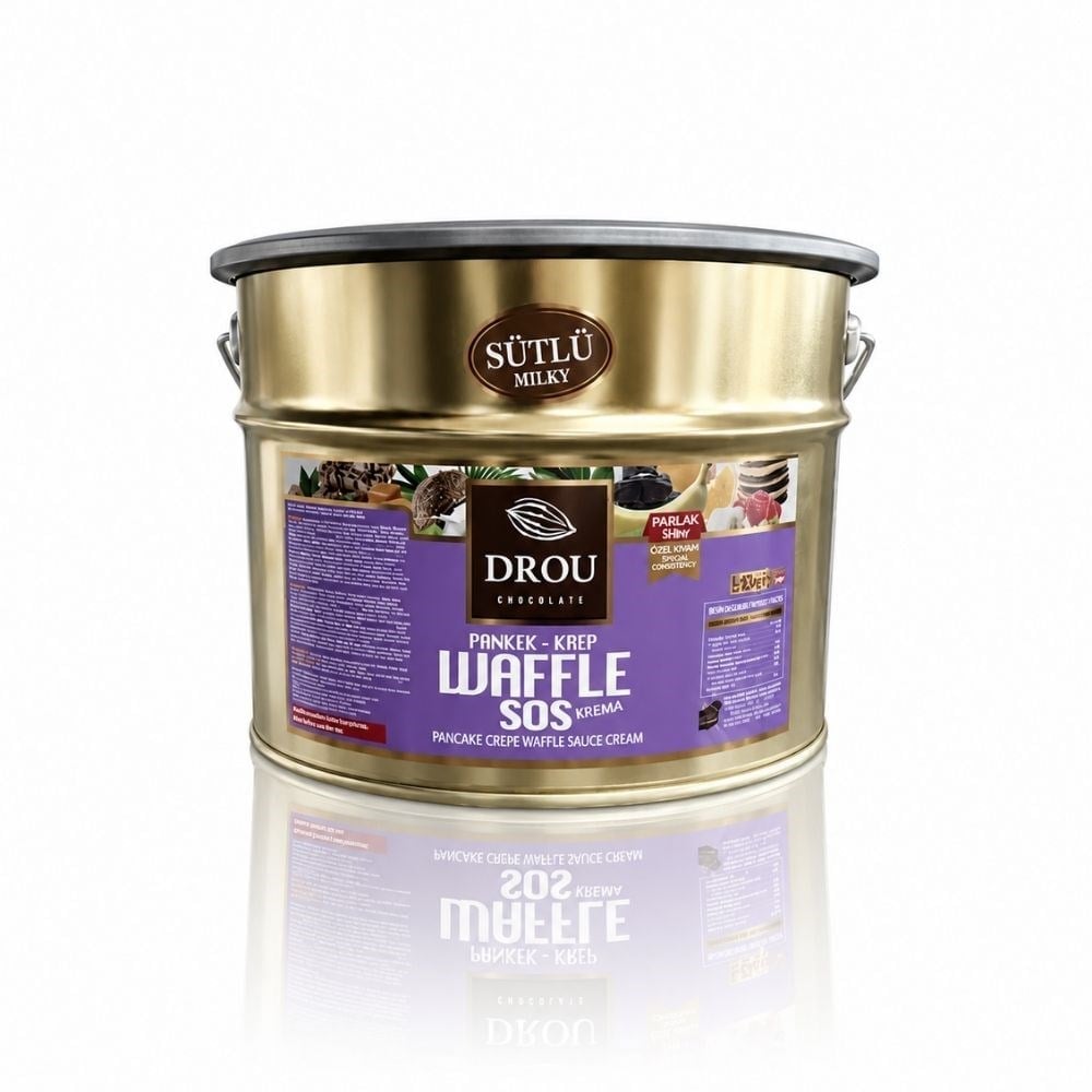 Callei Drou Eko Sütlü Waffle Krep Pankek Sos 10 Kg