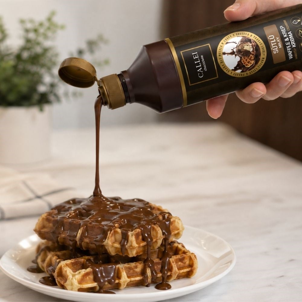 Callei Sütlü Waffle Sos 1 Kg