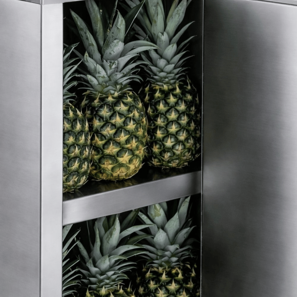 Cancan Ananas Soyma ve Dilimleme Makinesi Standı