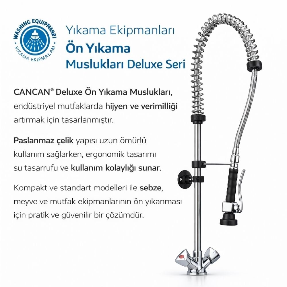 Cancan MT01 Deluxe Tezgaha Monte Mutfak Bataryası