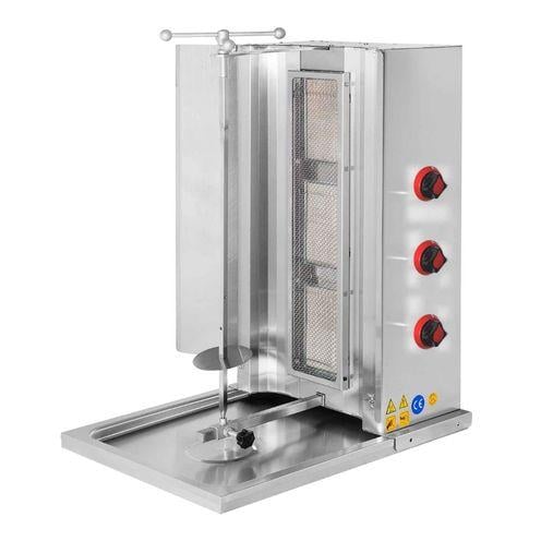 CSA Karacasan Doğalgazlı 3 Radyanlı Döner Ocağı Makinesi