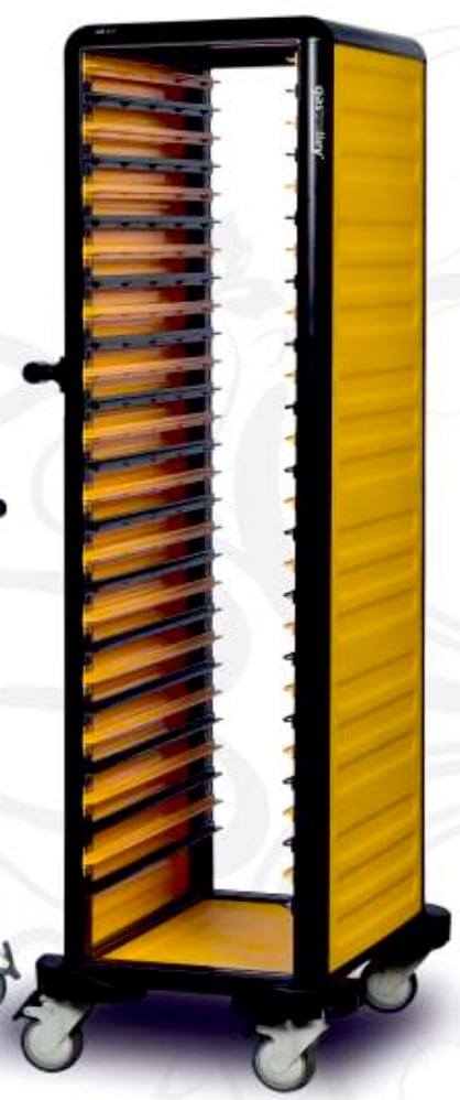 Gastrolley Tekli Gn Küvet Taşıma Arabası 150 (2 Yanı Kapalı)