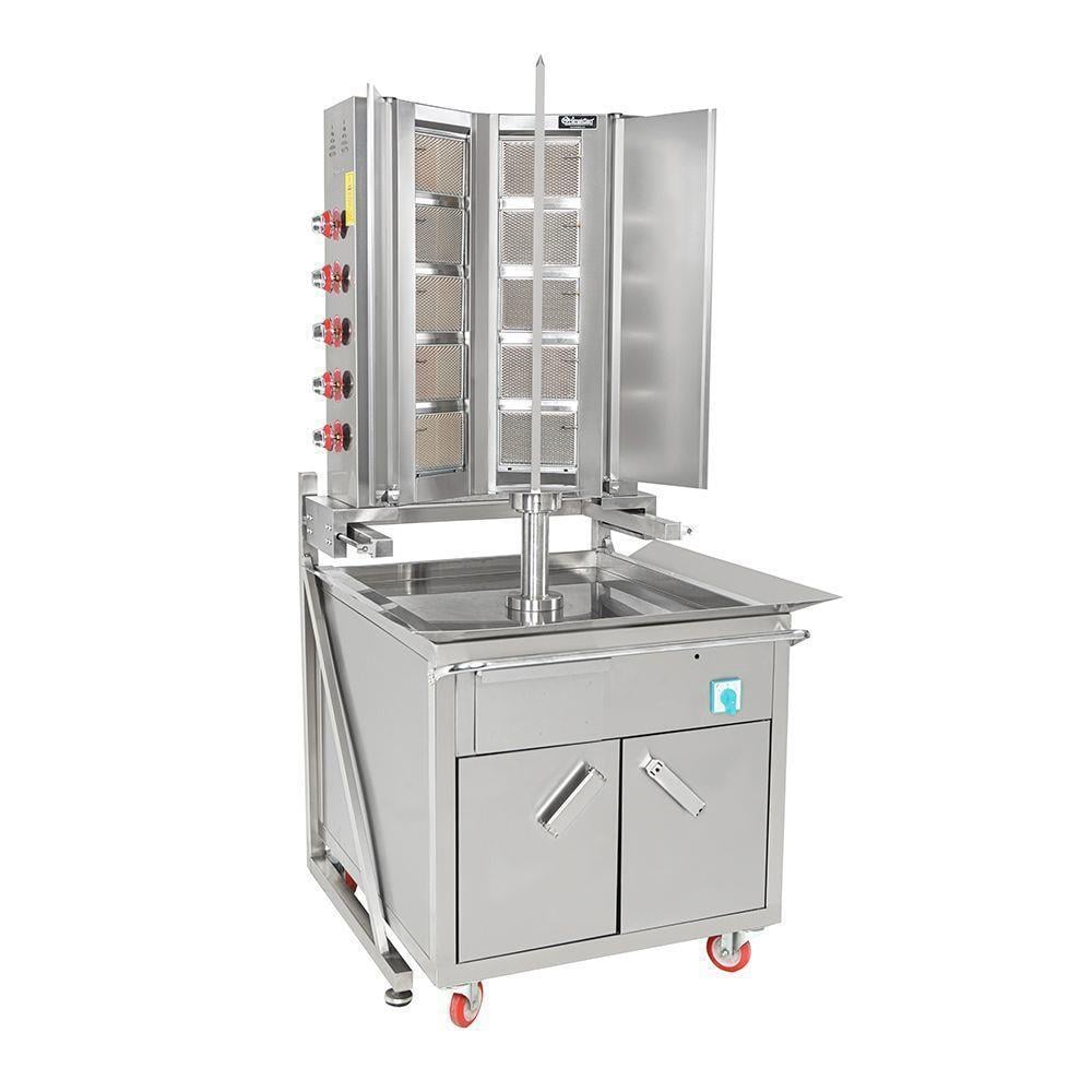 Himaksan Arabalı Döner Ocağı 8 Radyanlı Tüplü