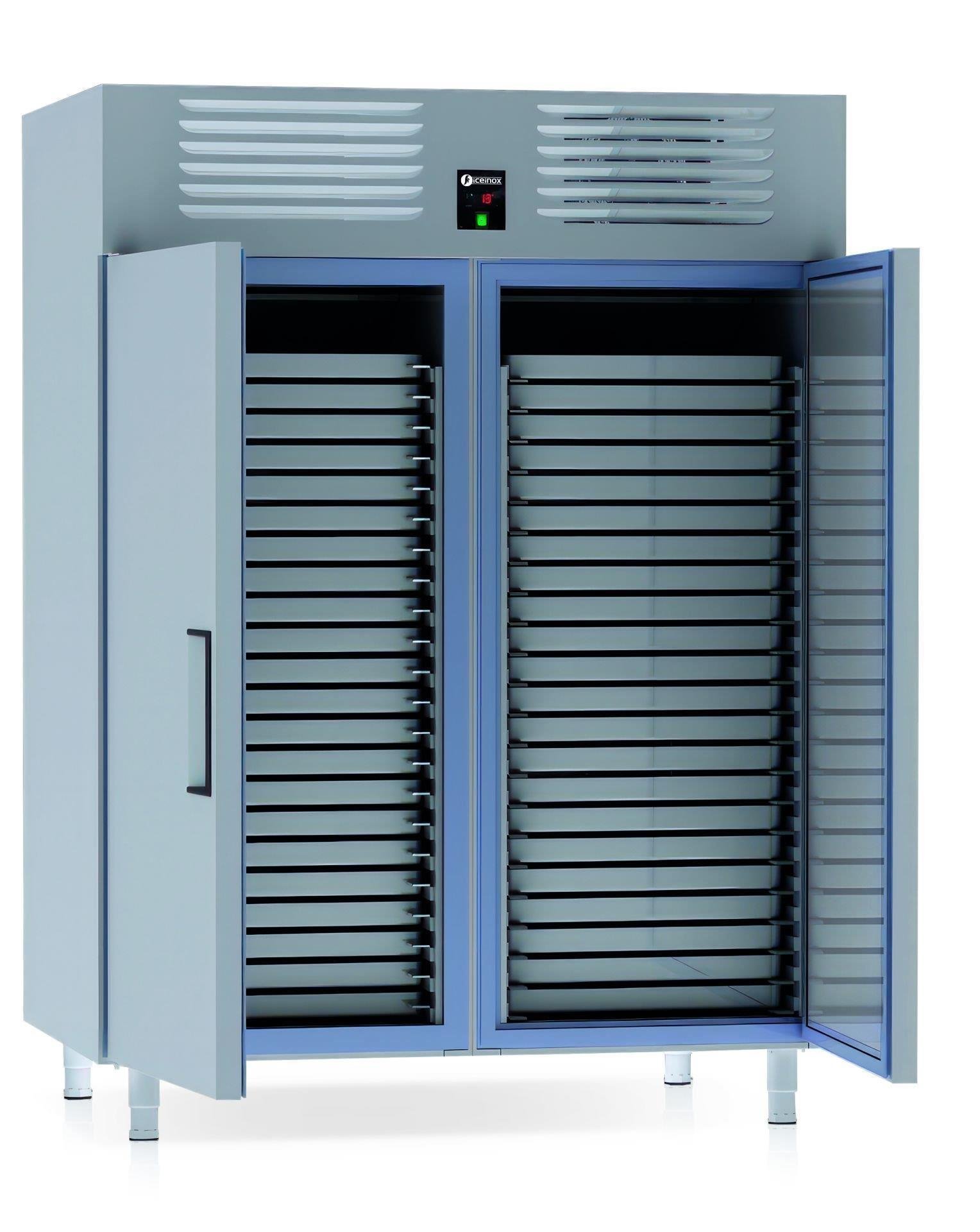 Iceinox Dik Tip Patiseri Buzdolabı 2 Kapılı 60x80 Tepsi Kapasiteli 1460 Lt