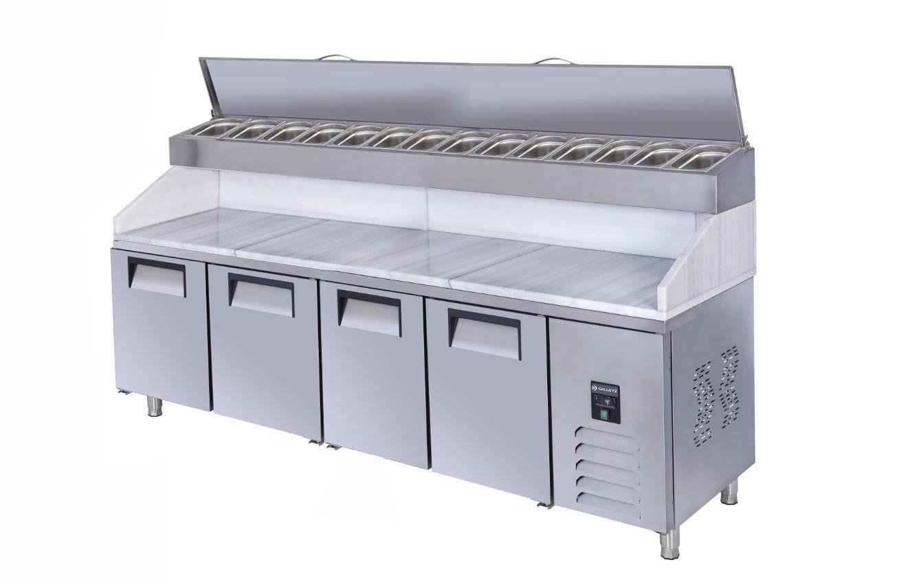Iceinox Make Up Buzdolabı Mermerli 650 Lt 